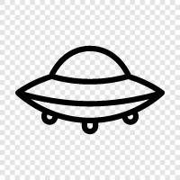 unidentified flying object, flying saucer, unidentified flying objects, ufo sightings icon svg