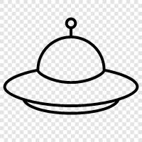 unidentified flying object, ufo sightings, unidentified flying objects sightings, extraterrestrial icon svg