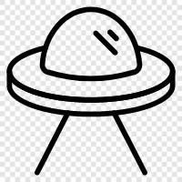 nicht identifiziertes Flugobjekt, UFO, nicht identifizierte Flugobjekte Sichtungen, ufo Sichtungen symbol