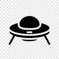 unidentified flying object, ufo sightings, alien, extraterrestrial icon svg