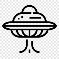 Unidentified Flying Objects icon svg