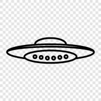 unidentified flying objects, ufo sightings, alien, extraterrestrial icon svg