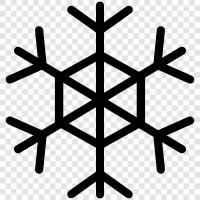 unique, one of a kind, special, Snowflake icon svg