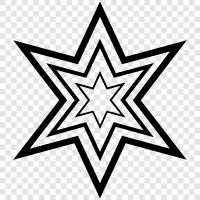 Universum, Astronomie, Raum, Sternenlicht symbol