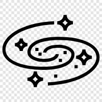 universe, space, astronomy, planets icon svg