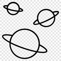 universe, astronomy, planets, spaceflight icon svg