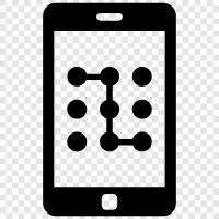 unlock code, unlock phone, unlock iphone, unlock ipad icon svg