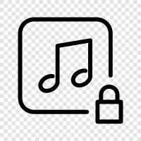 unlock music, music unlocker, music unlock codes, unlocking music icon svg