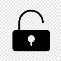 Unlocking, Unlock icon svg