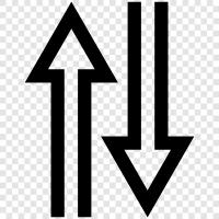 up and down arrows, arrows up and down, Arrows up down icon svg