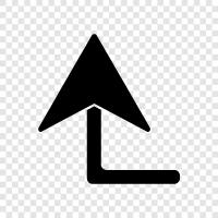 up arrow key, up arrow key shortcuts, up arrow icon svg
