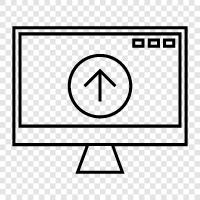 up arrow on web, web browser up arrow, web arrow up icon svg