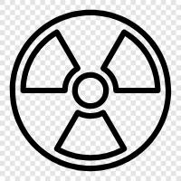 uranium, plutonium, nuclear power, nuclear weapons icon svg