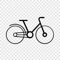 urban biking, commuting, biking, exercise icon svg