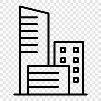 Urban, Metropolis, City Life, City Planning icon svg