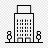 Urban, Architecture, History, Landmarks icon svg