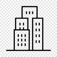 Urban, Architecture, Planning, Development icon svg