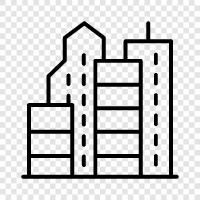 Urban, Architecture, Planning, Buildings icon svg