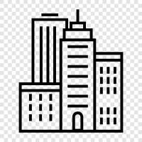 urban landscape, architecture, cityscape, architecture photography icon svg