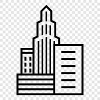 urban landscape, cityscape, urban scenery, cityscape photographs icon svg