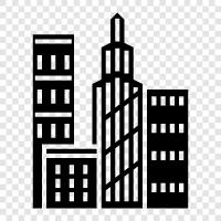 urban landscape, cityscapes, urban landscapes, architecture icon svg