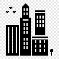 urban landscape, cityscape, urban landscape painting, cityscape painting icon svg