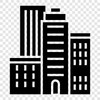 urban landscape, cityscapes, cityscape photography, architecture icon svg