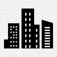 urban landscapes, cityscape, urban planning, cityscape photography icon svg