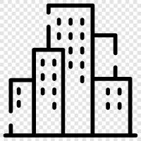 urban planning, cityscape, architecture, planning icon svg