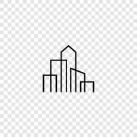 Urban, Architecture, Planning, Engineering icon svg