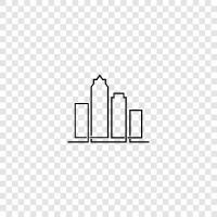 Urban, Neighborhood, District, Street icon svg