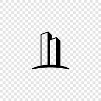 urban, city life, urban sprawl, cityscape icon svg