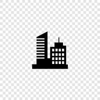 Urban, Neighborhood, Architecture, Heritage icon svg