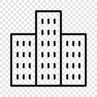 Urban, Architecture, Urban Planning, Urban Development icon svg