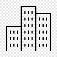 Urban, Neighborhood, Neighborhoods, Cityscape icon svg