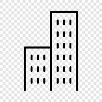 urban, municipality, metropolitan, cityscape icon svg