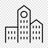 Urban, Architecture, Planning, Construction icon svg