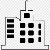 Urban, Downtown, Neighborhood, Neighborhoods icon svg