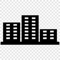 Urban, Architecture, Planning, Development icon svg