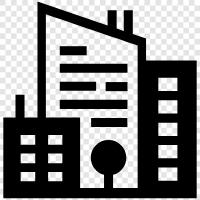 Urban, Architecture, Planning, Population icon svg