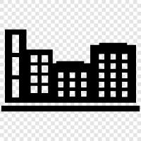 Urban, Architecture, Planning, Urban Design icon svg