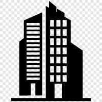 urban, metropolis, municipality, cityscape icon svg