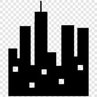 urban, architecture, planning, development icon svg