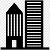 urban, metropolitan, cityscape, skyline icon svg