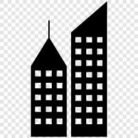 Urban, Population, Neighborhood, Real Estate icon svg