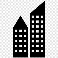 urban, city life, city skyline, cityscape icon svg