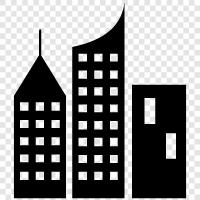 urban, metropolitan, cityscape, downtown icon svg