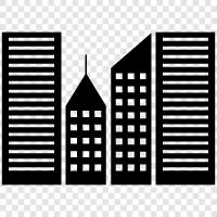 urban, metropolitan, metropolis, financial icon svg