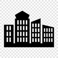 urban, architecture, planning, development icon svg