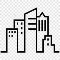 urban, metropolitan, metropolitan area, cityscape symbol